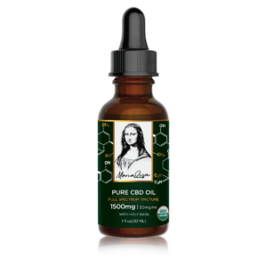 1500MG USDA Certified Full Spectrum CBD Oil with Holy Basil 30ml bottle